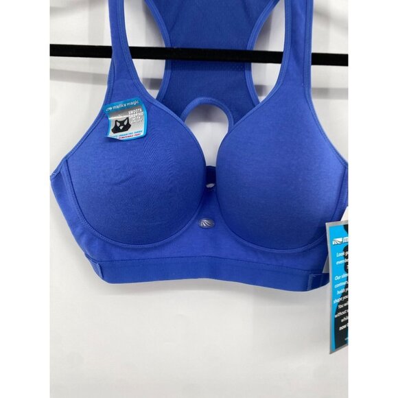 NWT Marika Magic Ladies Smooth Shaping Sport Bra Uplift size LARGE ColoR Purple - Picture 2 of 6